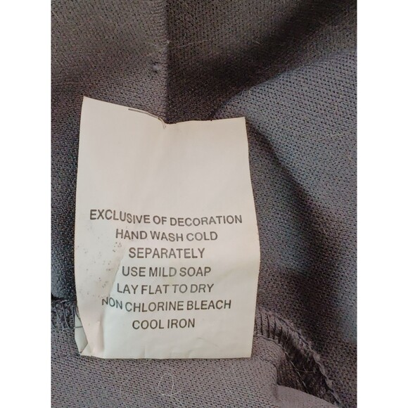 Vintage Y2K Trixxi Dress Medium Black Baby Doll Mesh Dark Fairycore Whimsigoth - Picture 9 of 11